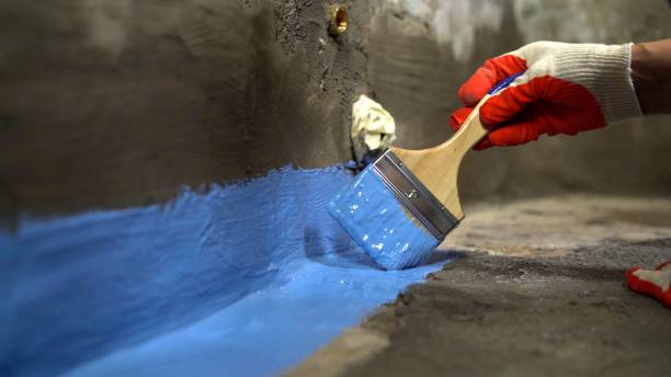 Commercial Crawl Space Encapsulation project at a Cherry Hill, NJ business property by SJ Waterproofing Pros